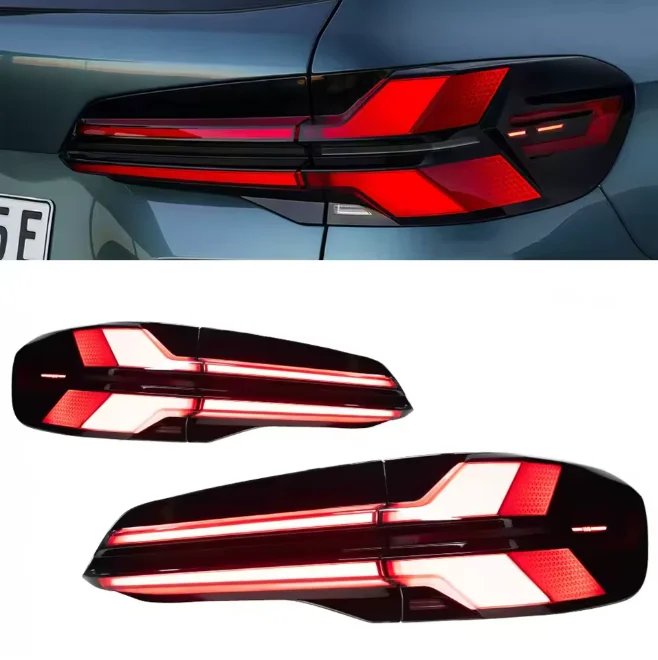 Auto Car Tail Light for BMW X5 G05 X5M F95 2019-2023 LCI Style Sequential LED Taillights Rear Lamps Plug and Play