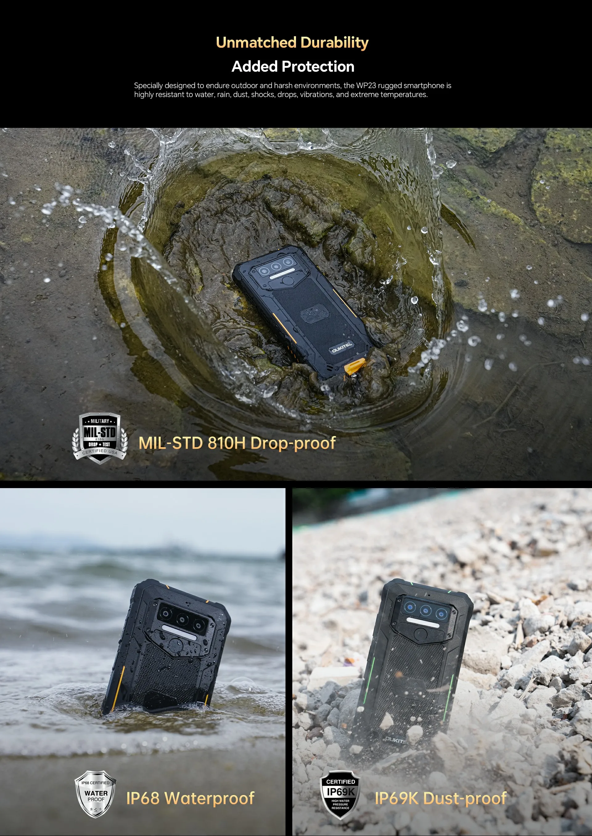 Oukitel Wp23 Rugged Phone - Buy Rugged Phone rugged Phone rugged Phone ...