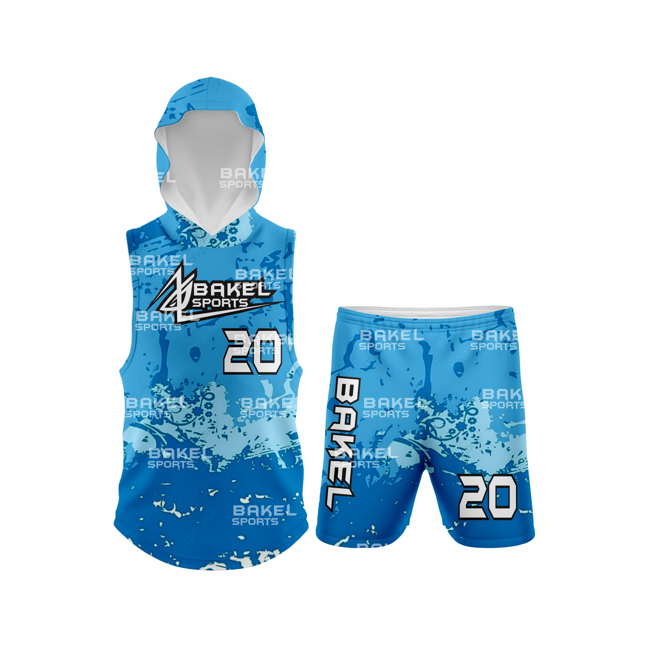 Flag Football Uniforms / 7on7 Football Uniform Custom Design Fully Sublimated Uniform Set Hoodies and Compression Short