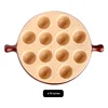 Casserole d'escargot de 12 trous