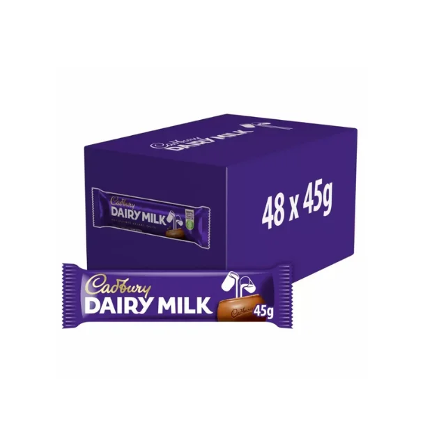 Cadbury Dairy Milk Chocolate Bar 45g Buy Cadbury Dairy Milk Milk