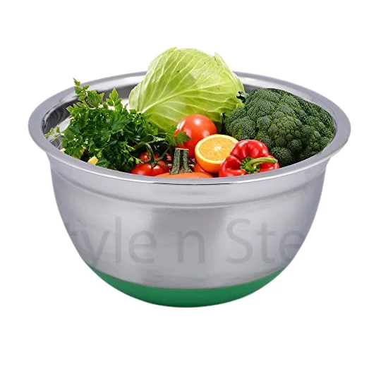 Modern Serving Bowl For Home Uses Buy Stainless Steel Rubberized Deep