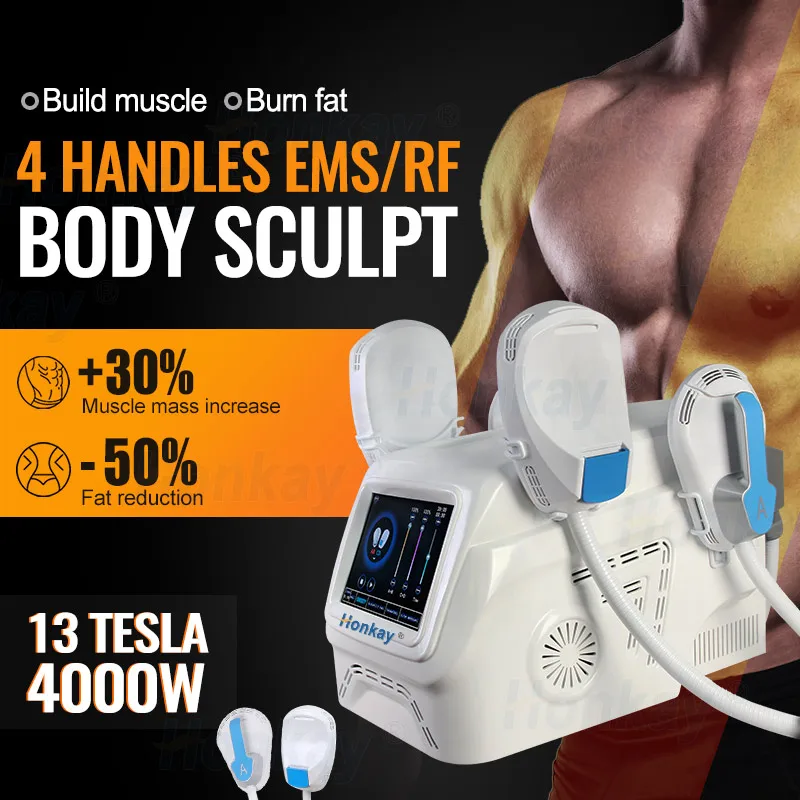 Ems Muscle Stimulate Ems Pelvic Floor Muscle Repair Fat Burn 4 Handle ...