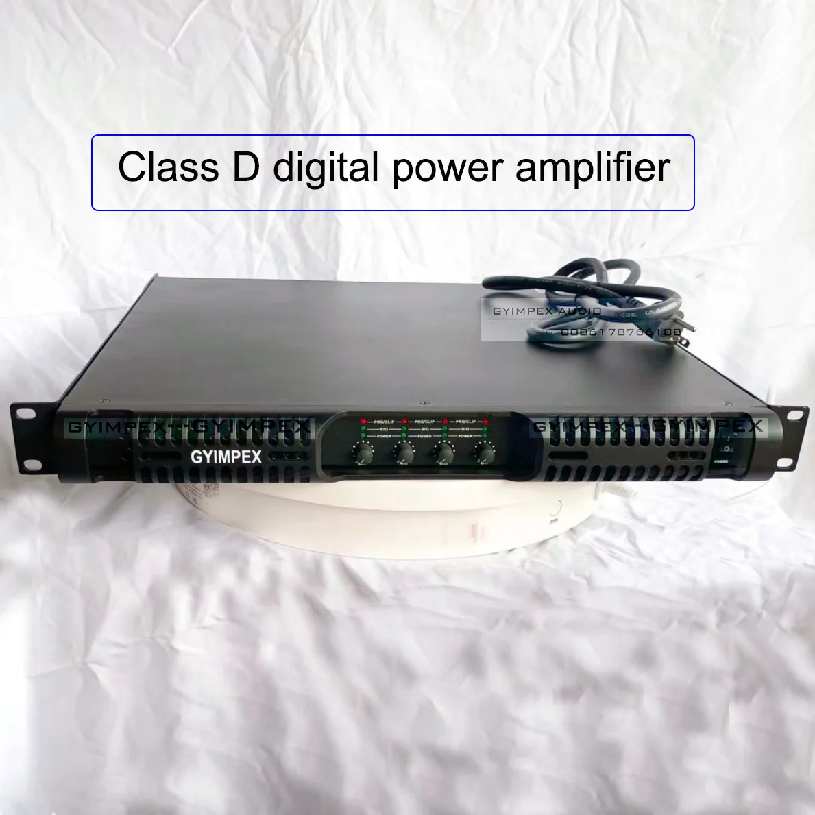 4 Channels Class d Professional Power Amplifier Line Array Speaker Flighty Digital Amplifier for Speakers