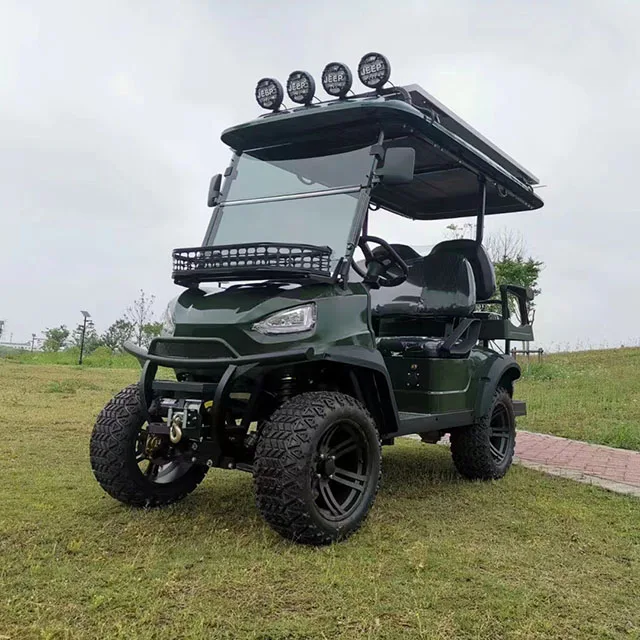 Golf Buggy Electric Cart 72v 4kw 5kw 7.5kw Lithium Ion Battery Electric Offroad Grade A