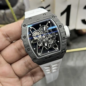New High-end Classic Fashion Trend Sports Carbon Fiber Men's Mechanical Watch Sapphire Crystal Dial Automatic Luxury Brand Watch