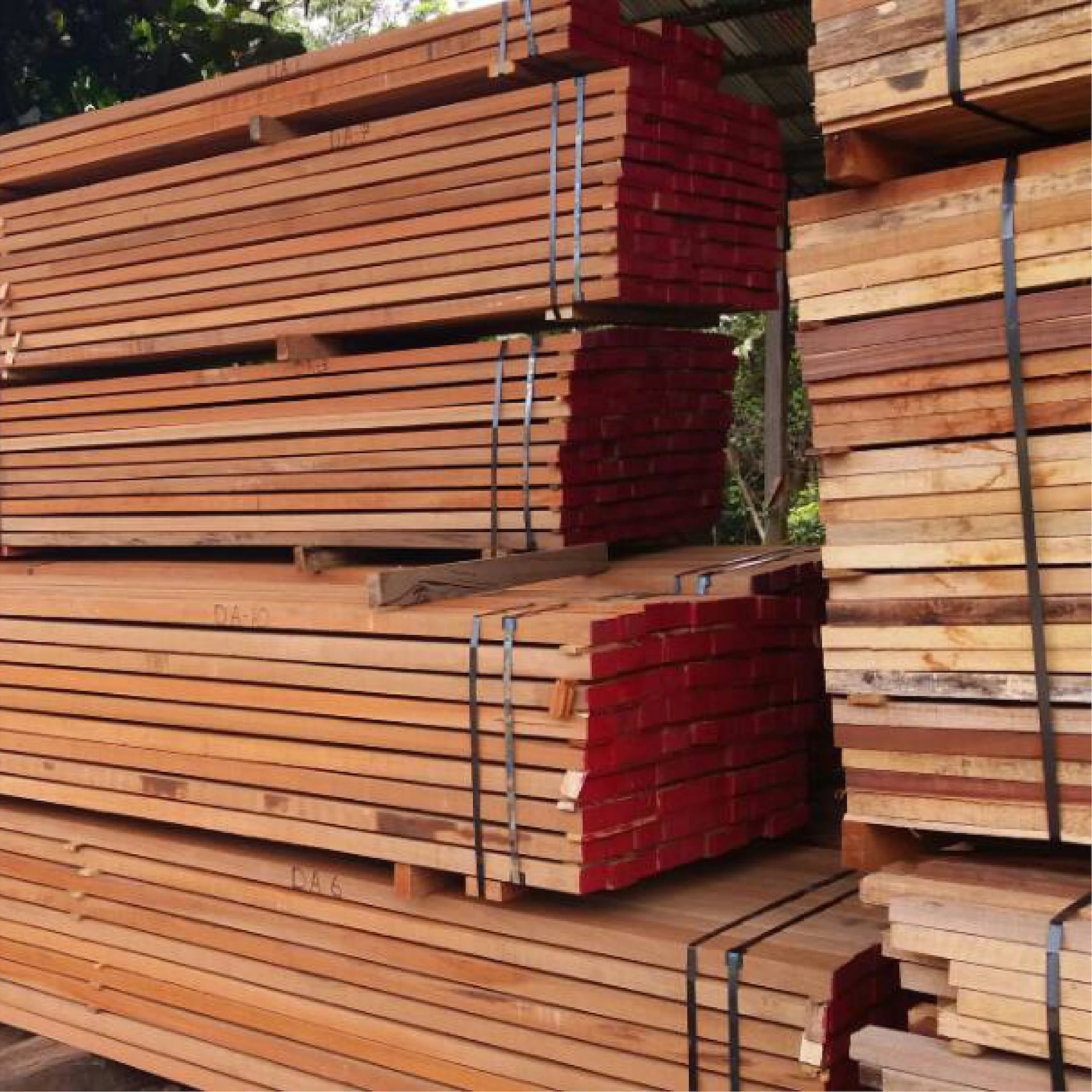 Meranti Wood Red And Yellow / Cheapest Price Red Meranti Wood