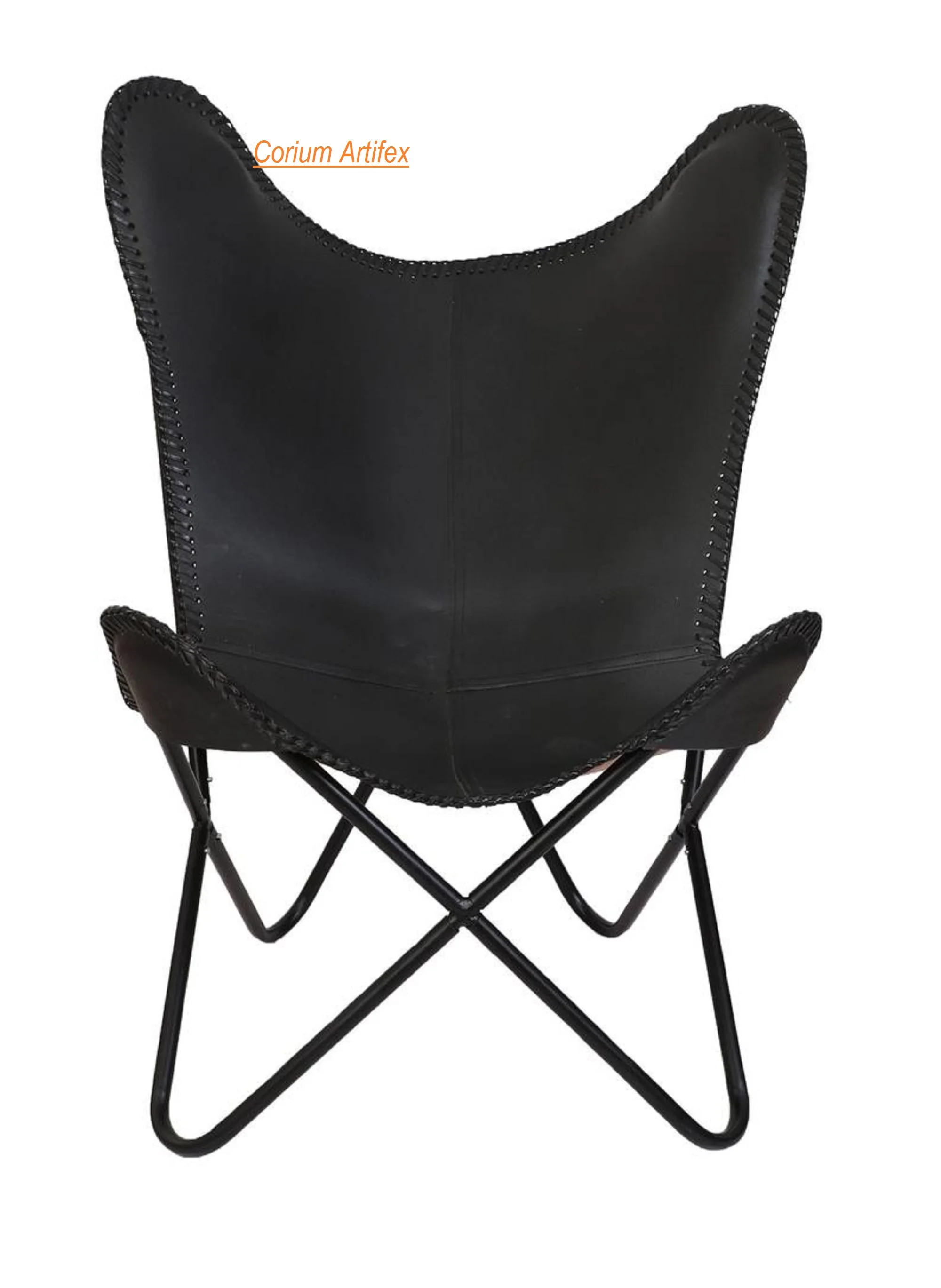 Genuine Leather Butterfly Chair 100 Butterfly Black Cover Relaxing
