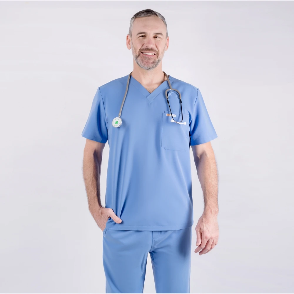 Top Quality Hospital Uniform Medical Scrubs From Vietnam Spandex