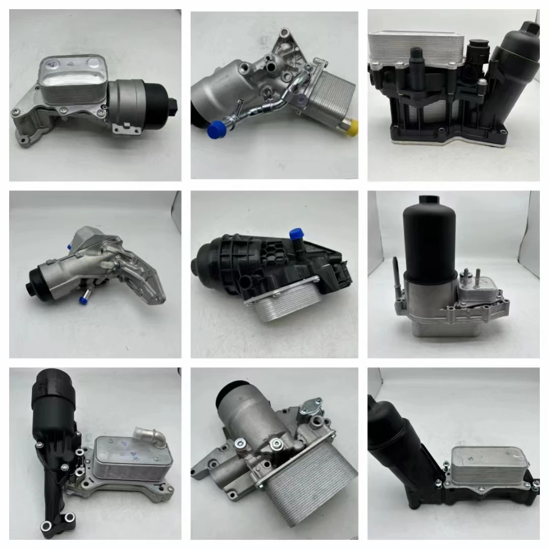 Anna ④ Conjunto de enfriador de aceite de motor compatible con Ford Edge