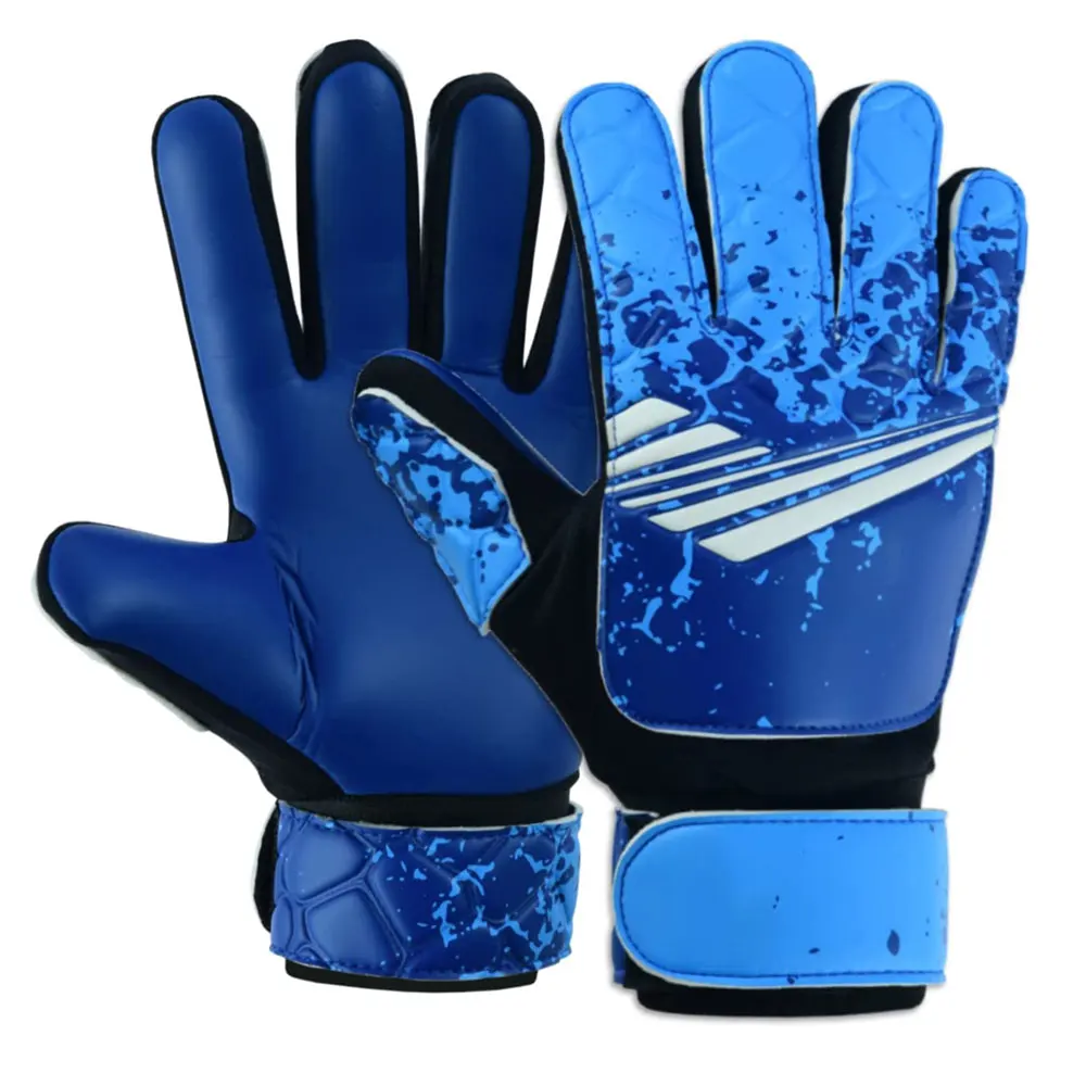 Men Goalkeeper Gloves Professional Thick Latex Finger Protection ...