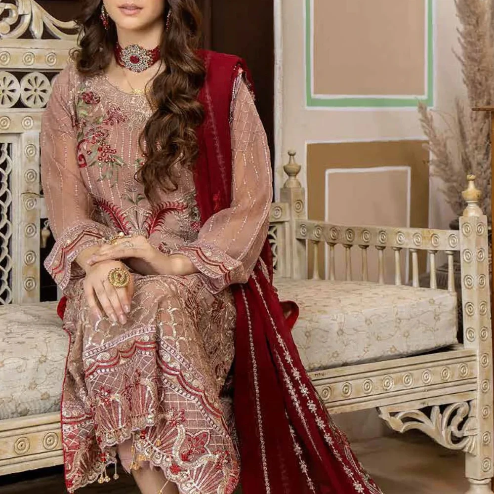 2025 New Designs Pakistani Indian Punjabi Party Dresses Elegant Festival  Suit for Ladies for Wedding and Eid Celebration