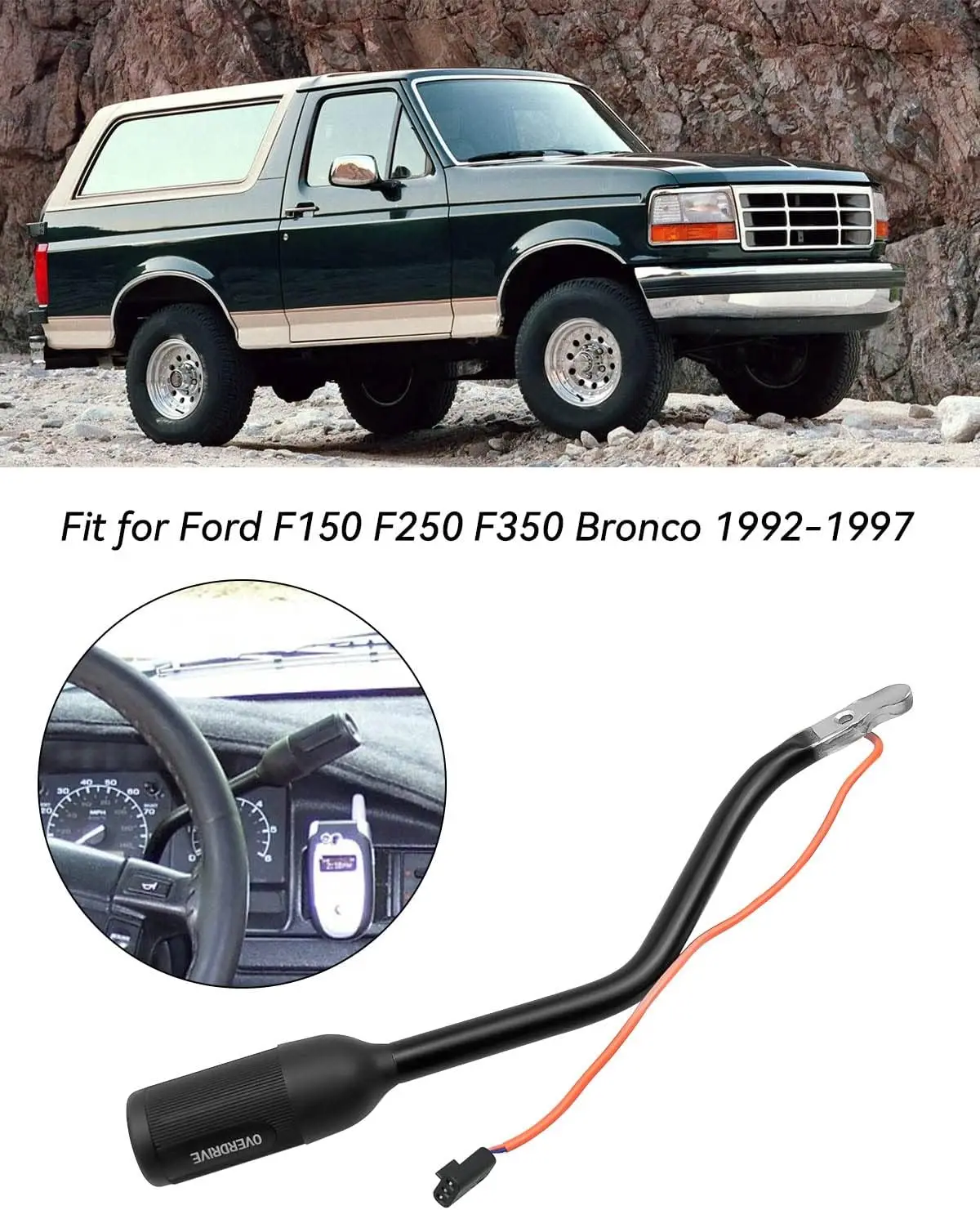 F4TZ-7210-B F4TZ7210B Transmission Gear Shifter Lever and Overdrive ... — 4