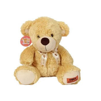 Buy Fancy Yellow Brown Cute Teddy Soft Plush Fabric Stuffed Animal For Gift & Home Decoration Uses Low Prices By Exporters