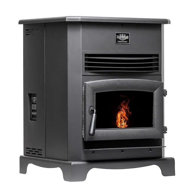 New Design Wood Pellet Stove With Adjustable Output Burning Pellet