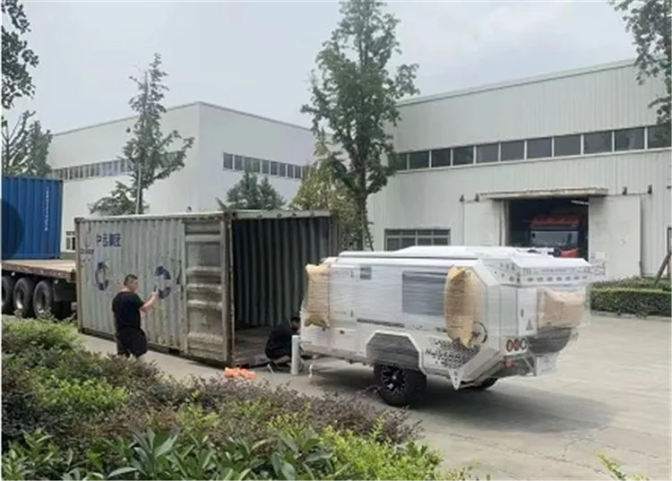 Aluminium Material Off Road Camper Trailer Aluminum Frame Travel Trailers