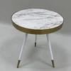 WHITE MARBLE + GOLD + WHITE