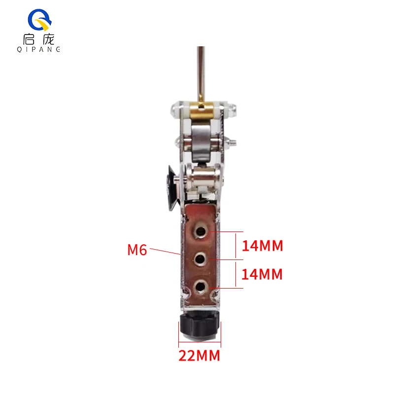 Handling Different Wire Diameters Tension Control  Pay-off Rack Plastic Guide Wheel Thin  Spring Tension Gun