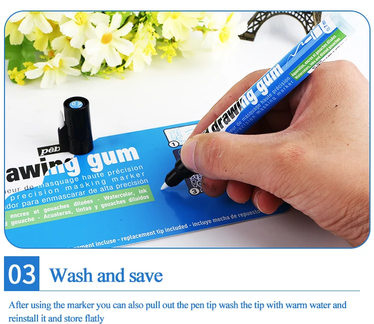 Watercolour masking fluid pen Clearance