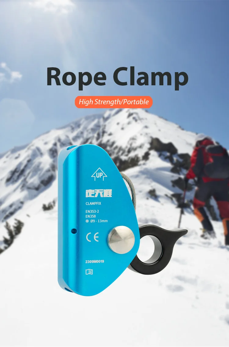 Aluminum Mini Removable Cam Rope Grab - Safety & Versatility