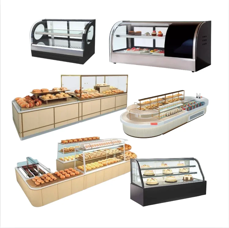 Aesthetic Bakery Display Pastry Bread Food Glass Stand