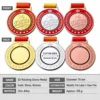 3D Rotating Dance Medal