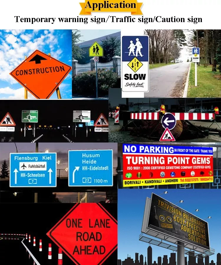 Hot Sale Factory Direct Discount Road Sign Reflective Sheeting Film