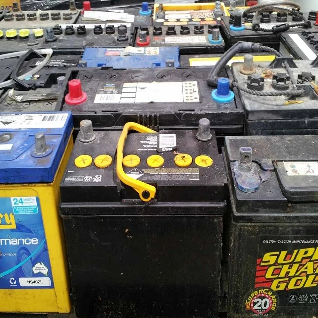 Used Car Battery Scrap / Drained Leadacid Battery Lead Battery Scrap