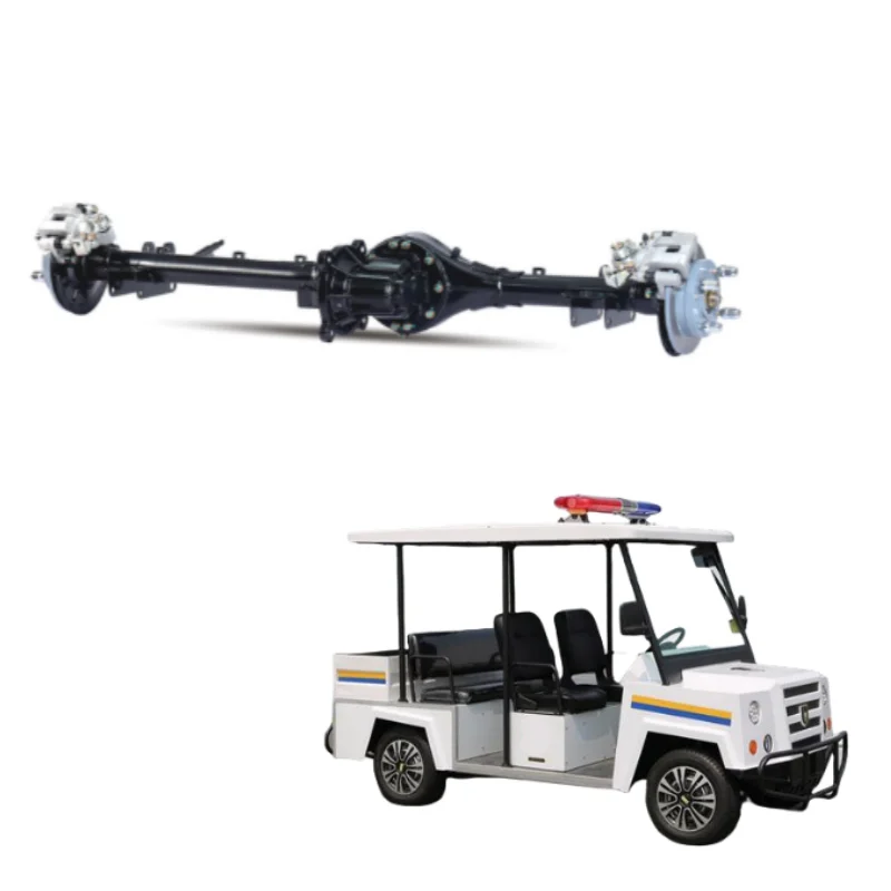 Efficient and Durable Rear Axle for 4-Wheel Mini Cars - Ideal for Low-Speed Passenger Vehicles and EV Conversion Kits
