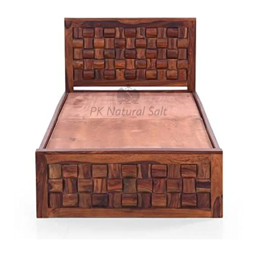 Great Quality Wooden Single Size Bed With Storage Ready To Move Home