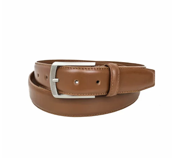 Factory Custom New Style Popular Leather Belt Pin Buckle Full Grain Leather Waist Belt Fashion Genuine Leather Belt For Men