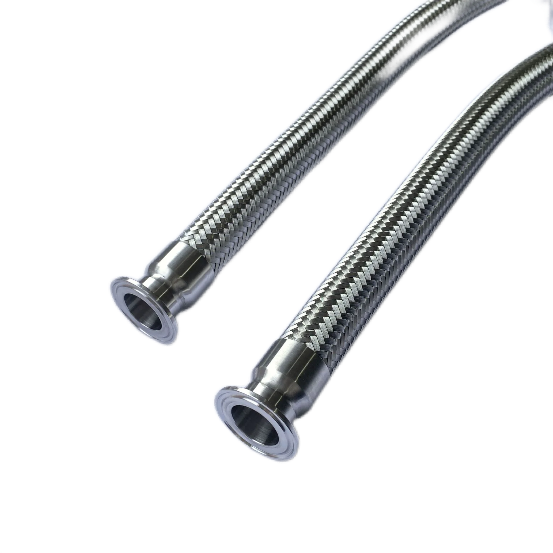 304 Stainless Steel Camlock Quick Assembly Braided Hose,Clampstyle