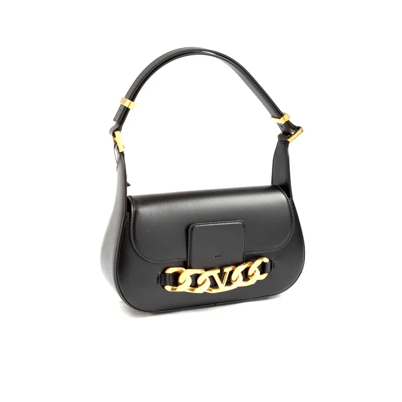 Wholesale New Trendy Fashion Shoulder Bag In Calfskin With Metallic