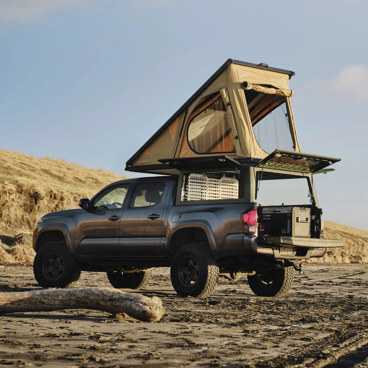 Caravan Truck Camper Topper Overland Popup Pvc Mini Tent Offroad Slide