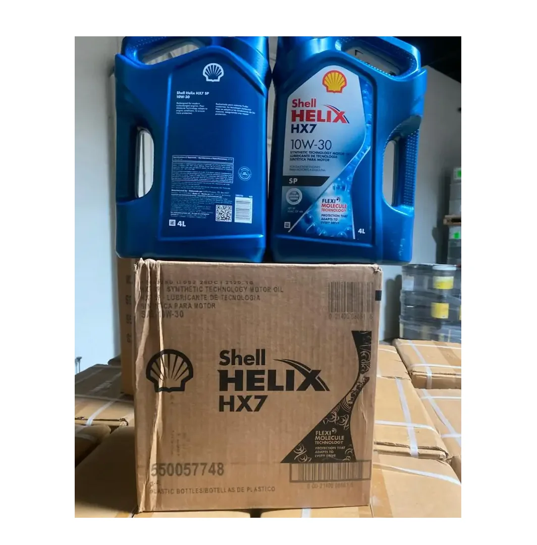 Shell Helix HX7 SP 10W-30 Synthetic Motor Oil Lubricating Oil 4 L|  Alibaba.com