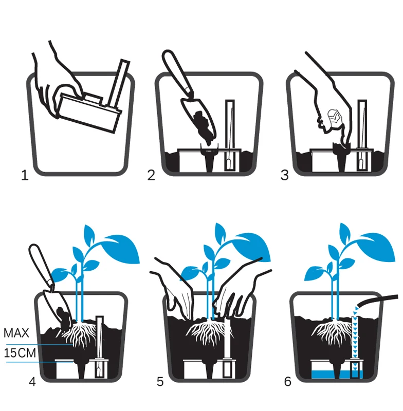 Mona Plantsava Tank 25 Plant Watering System,Efficient Water Irrigation