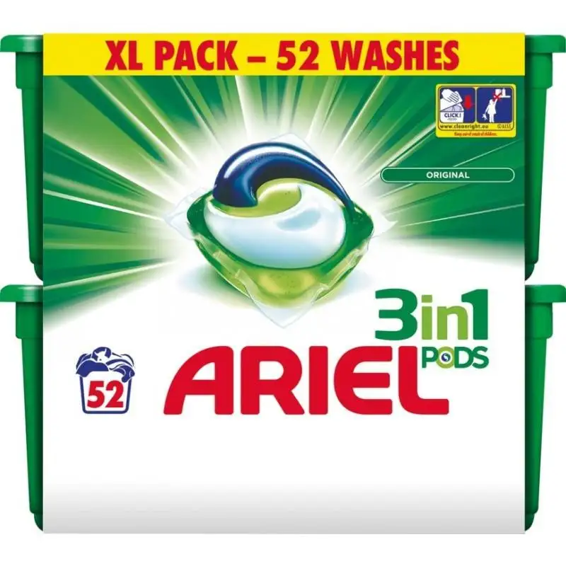 Ariel Pods All-in-one Ariel Pods/capsules Washing Liquid Laundry ...