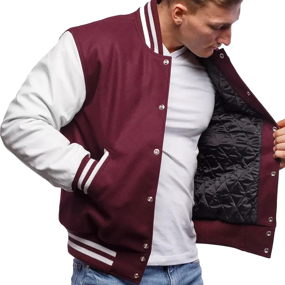 Jackets For Men Varsity Jacket Outdoor Embroidery Street Wear Clothing