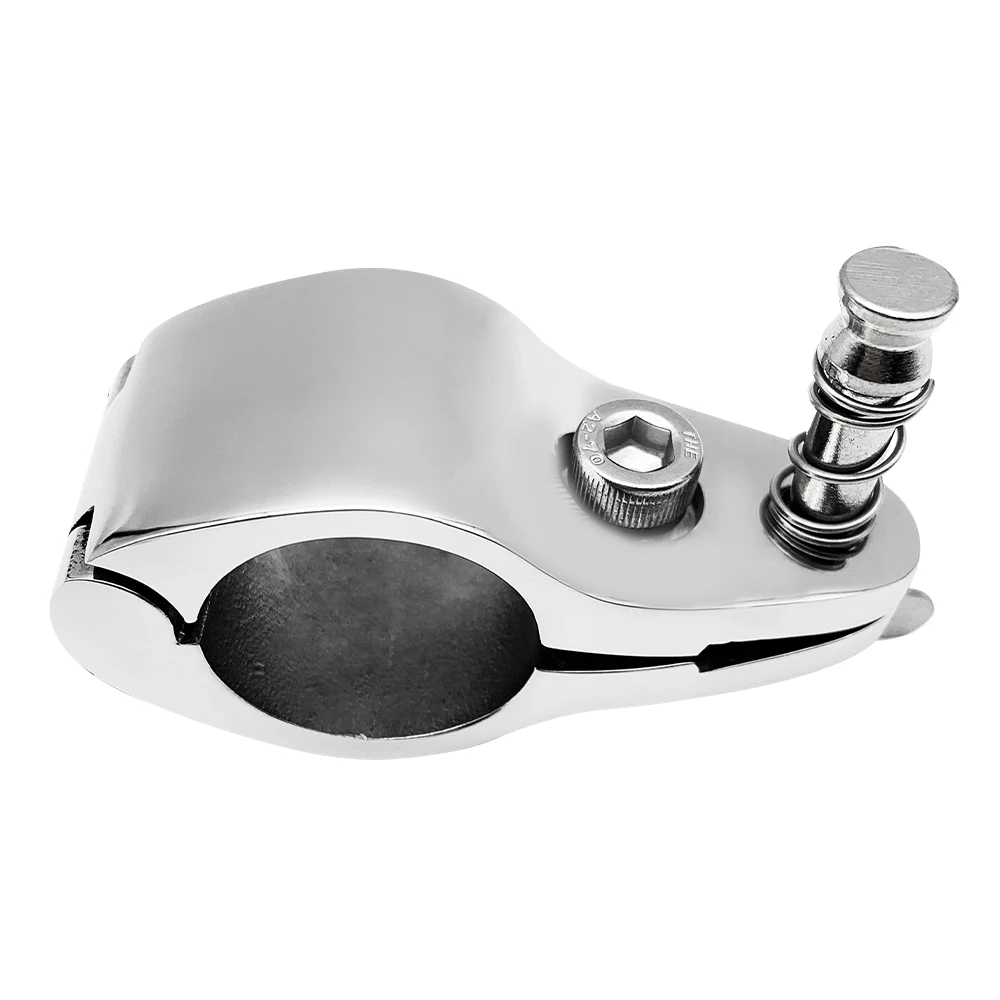 Braçadeira Aberta Fundida com Pino Aço Inoxidável Ferragens Marítimas