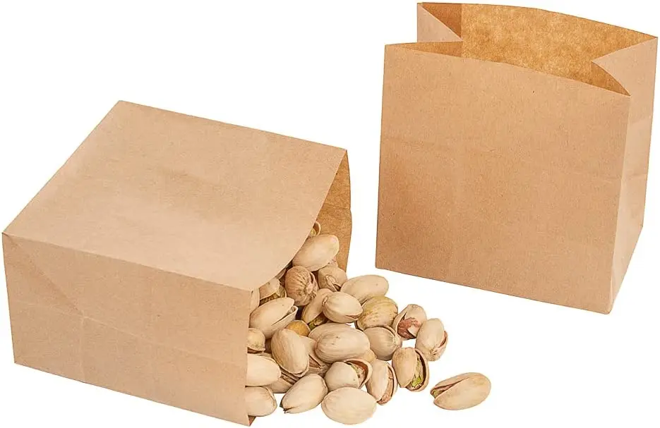 Sos Kraft Paper Bag Shopping Paper Bag Small Paper Bag With Customized