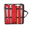 Kit de herramientas de herrero y zapatero con estuche.