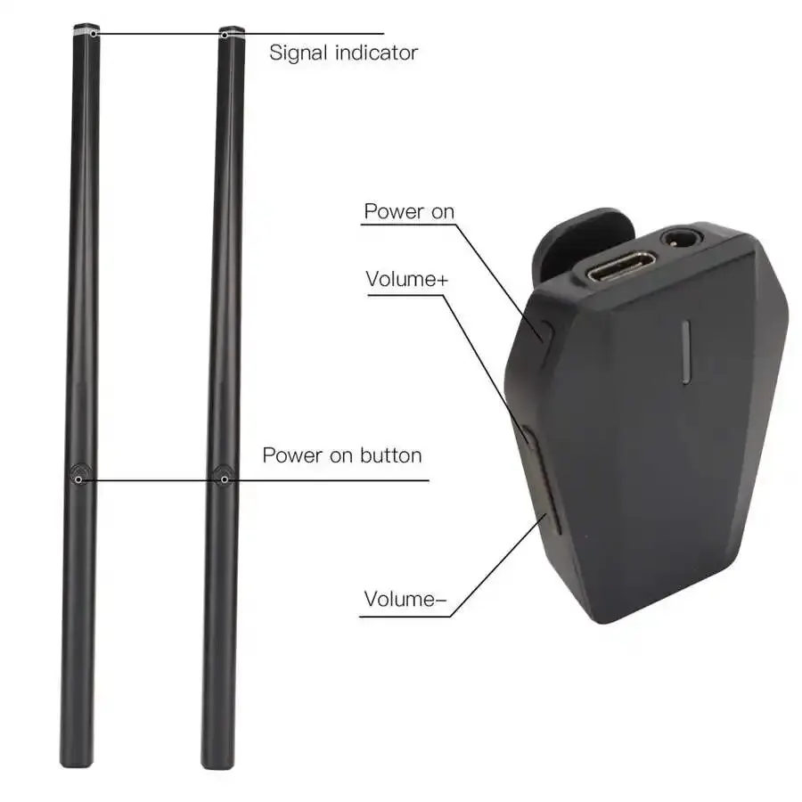 Electronic Air Digital Somatosensory Drumsticks Smart Portable Virtual