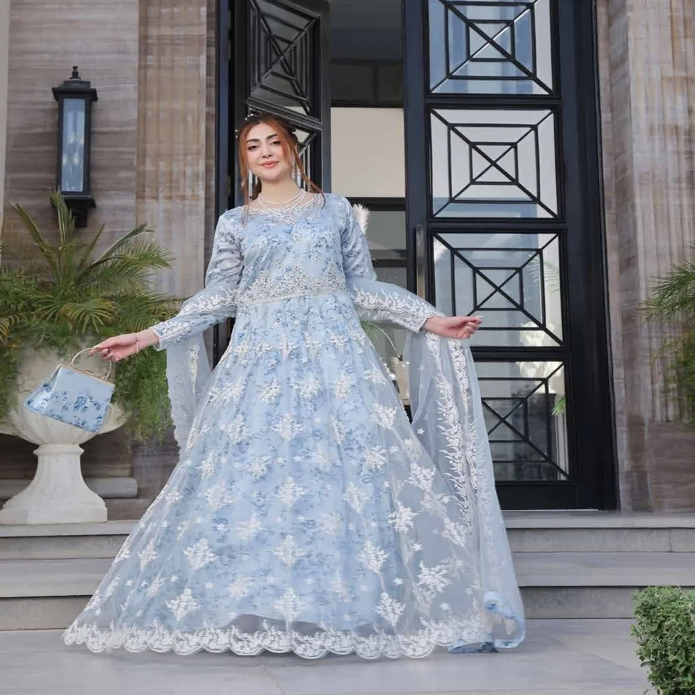 plus size blue formal dresses Plus Size Blue Sequin Plunging Tassel Long Train Mermaid Prom Dress