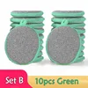 20 ชิ้น สีเขียว
