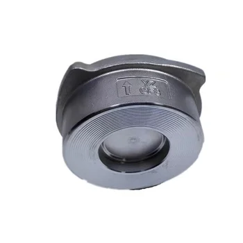 Stainless Steel Wafer Type Lift Check Valve, 304/316, 1/4"-4", ANSI/DIN, High-Quality, Industrial Grade