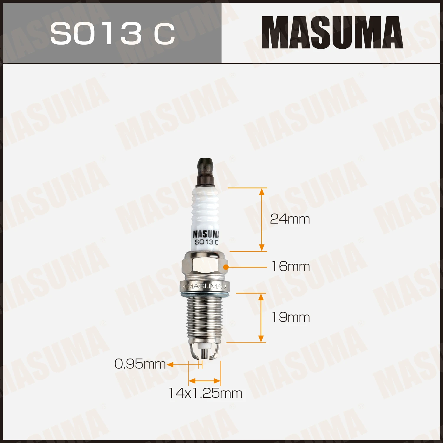 MASUMA S013C Original Auto Parts Ordinary Nickel-Copper