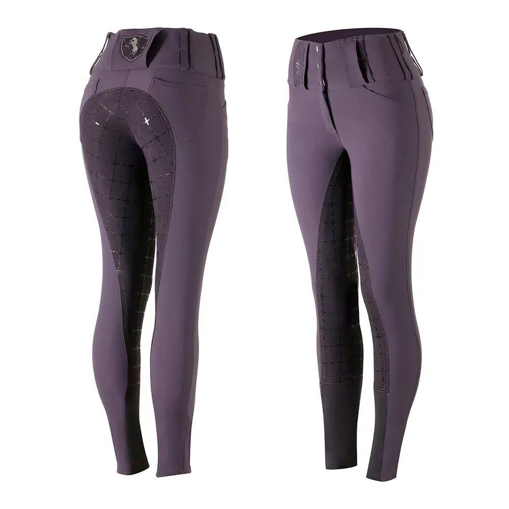 Soft Light Weight 100 Cotton Plain Horse Riding Tights Breeches For