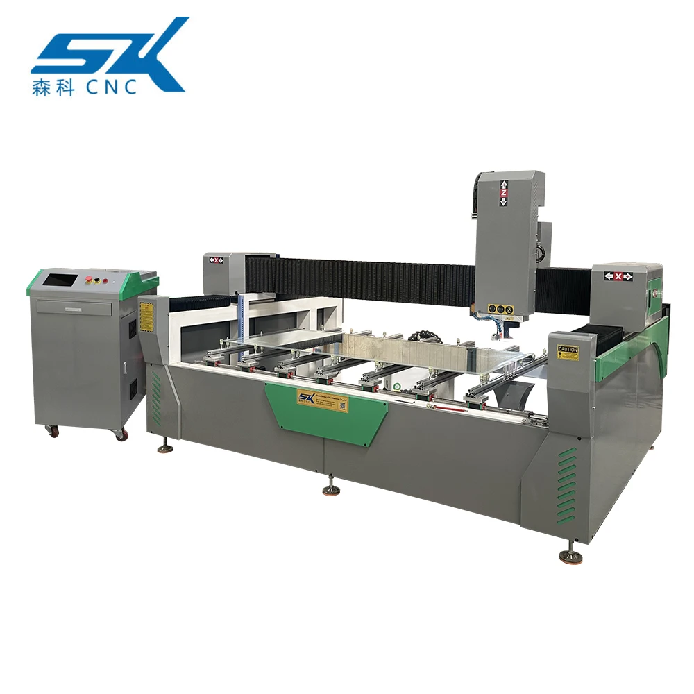 Big Size  Large Format 3d Laser Marking Engraving Printer Sandblasting Machine for Glass Door Mirror