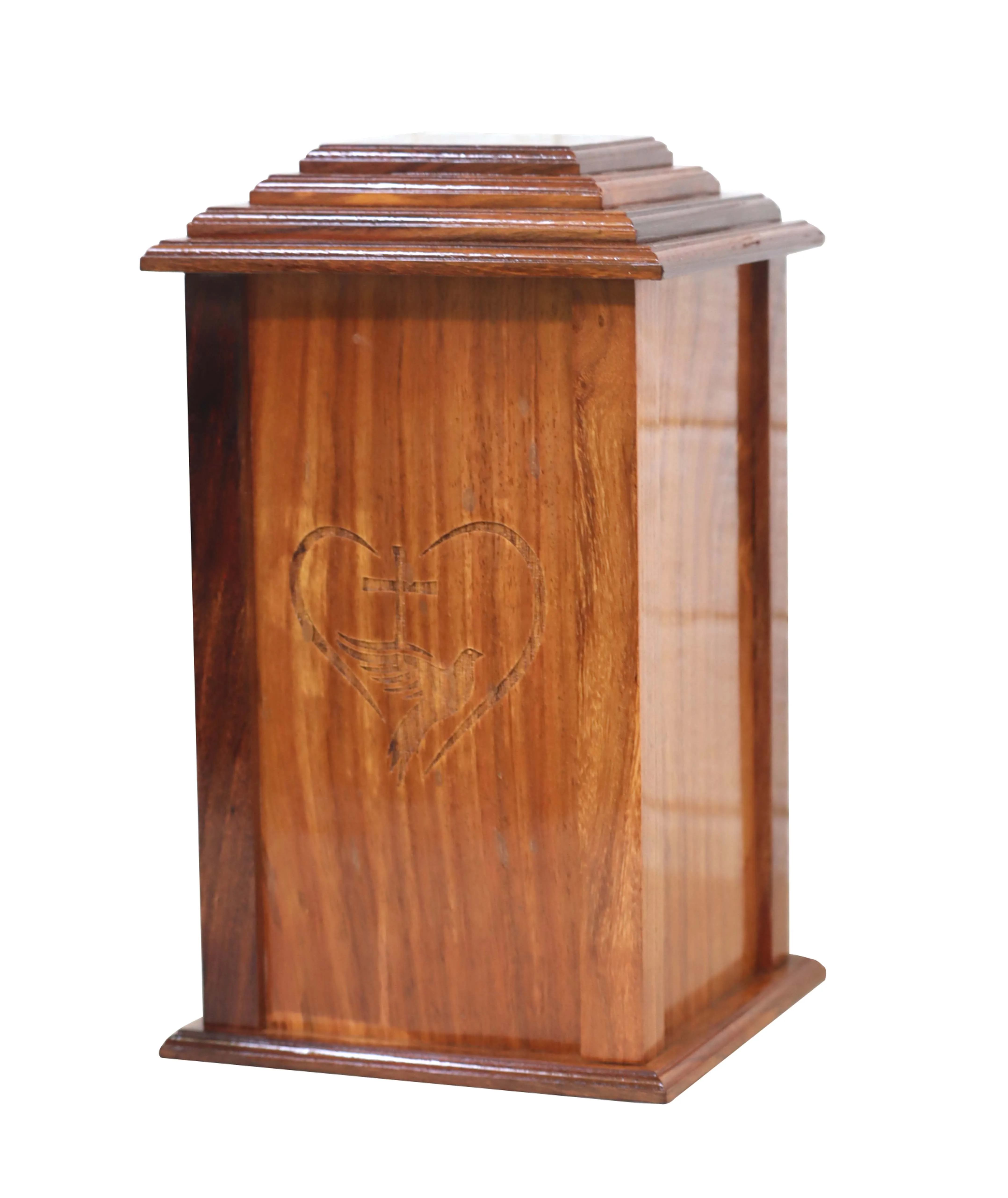 Wooden Urn Unique Sheesham Wood Design Urns For Human Ashes Wholesale ...