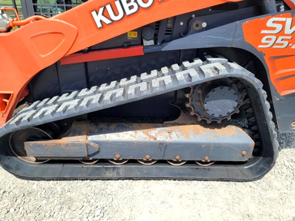 Kubota Svl952s Track Skid Steer High Flow Hydraulics Cab With Heat And